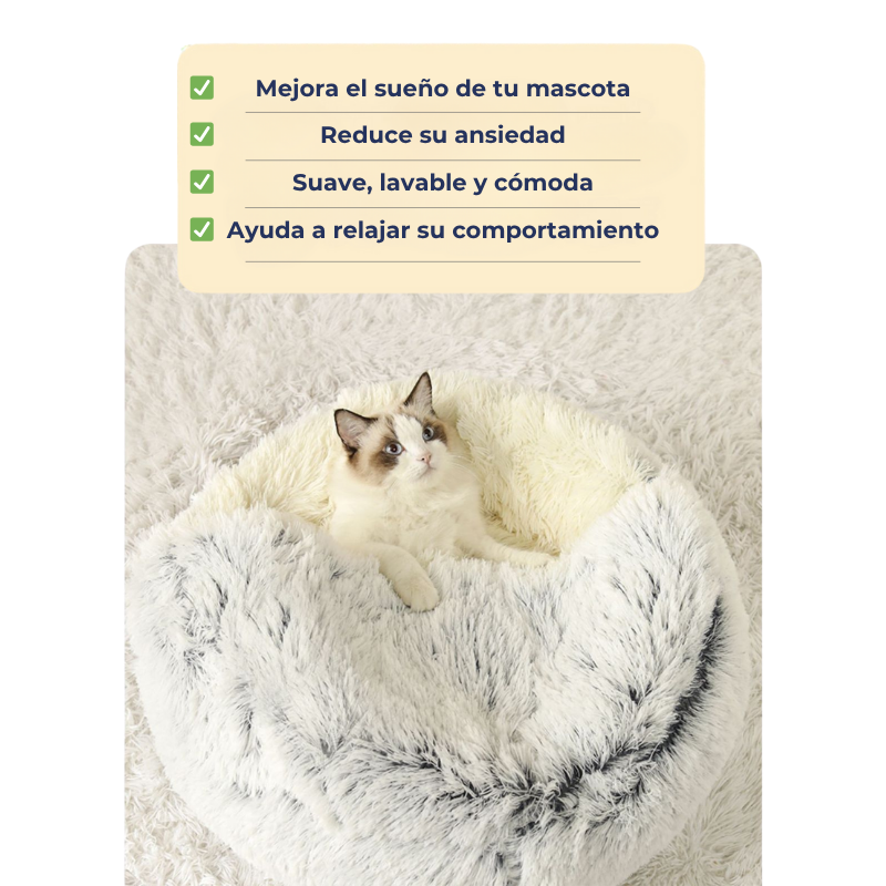 ComfyCueva - Cama para mascotas