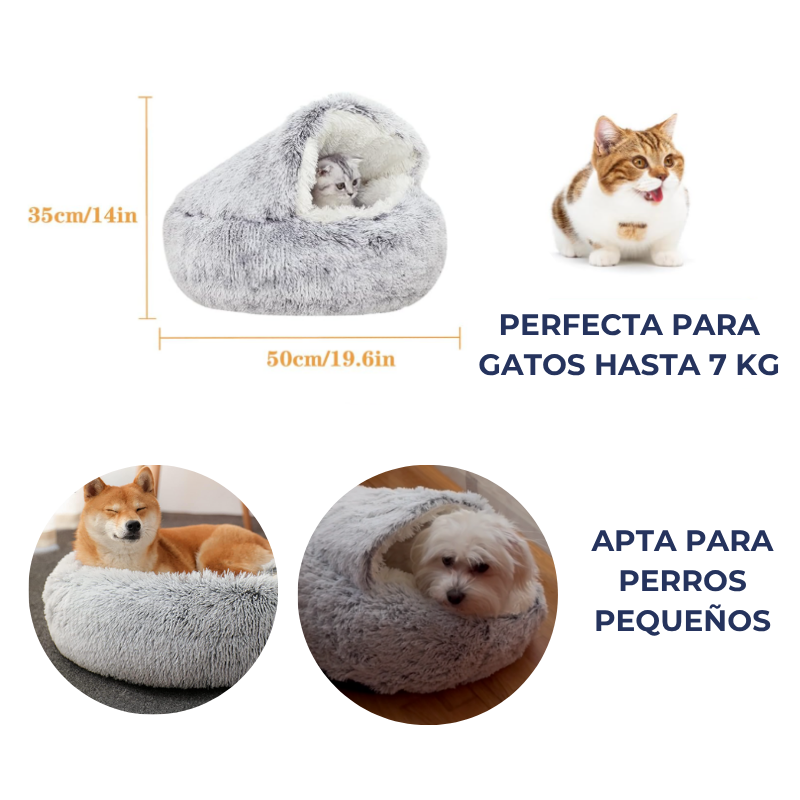 ComfyCueva - Cama para mascotas