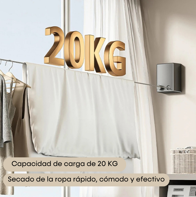 EASYTEND™ REBAJADO - Tendedor retráctil