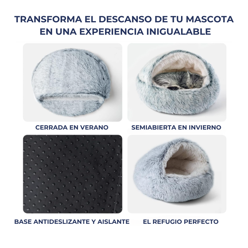 ComfyCueva - Cama para mascotas